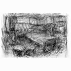 "STUDY FOR SNOOKER ROOM" by Michael Broughton