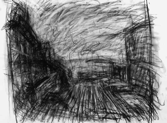 "STUDY FOR COURTYARD" by Michael Broughton