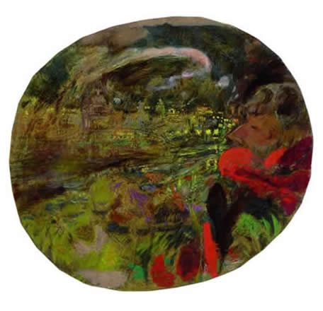 "Red Scarfed Thames" by Jeffery Camp