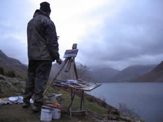 George Rowlett at Wast Water