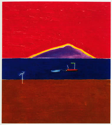 'HOLY ISLAND' by Craigie Aitchison