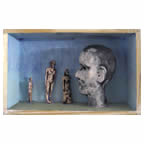 "Head and Thee Figures " by  JOHN DAVIES 