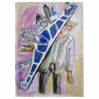 "London slung over the Shoulder " by TIMOTHY HYMAN 